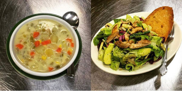 Table of Contents at Blue Jacket